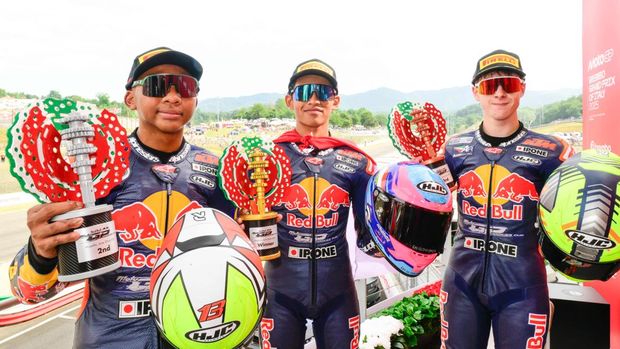 Kata Pebalap Malaysia Disalip Veda Ega Persis di Depan Garis Finis Mugello