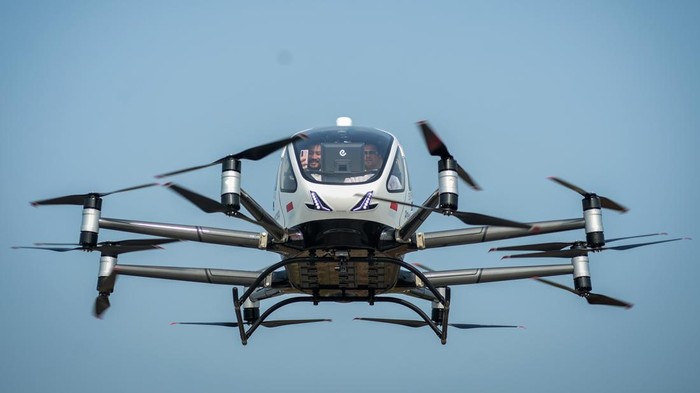 Mengudara Angkut Manusia, EHang 216 S Diharap Jadi Moda Transporasi Masa Depan di RI