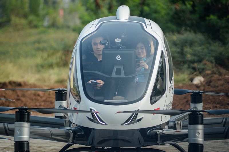 Awas Kaget, Segini Harga Taksi Terbang EHang yang Mengudara di Indonesia
