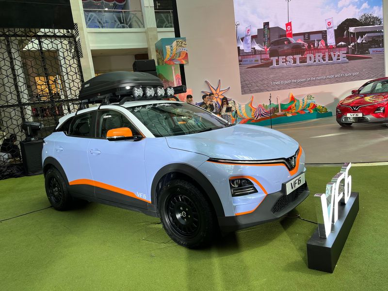 Array,Gaya Mobil Listrik VinFast VF6 Dimodifikasi ala Petualang