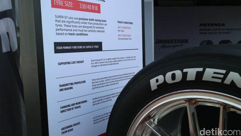 Bridgestone Jadi Sponsor Balapan SuperGT, Pakai Ban Buatan Indonesia?