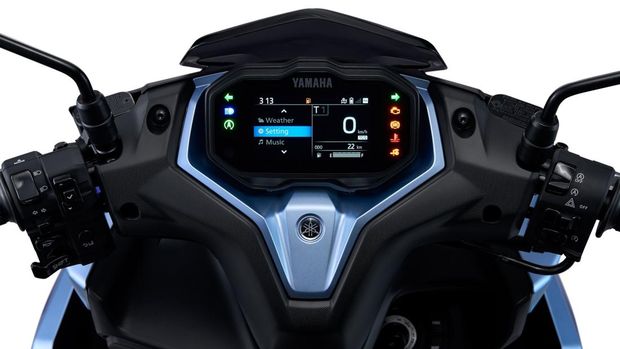 Array,Yamaha Aerox Alpha Meluncur di Vietnam, Pakai Teknologi Turbo