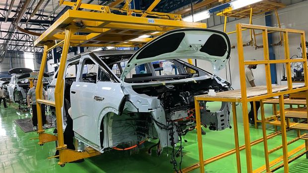 Berapa Kapasitas Produksi Xpeng di Pabrik Handal?