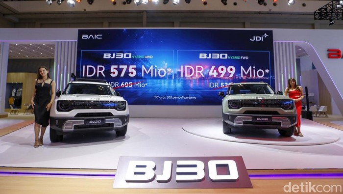 Penjualan BAIC di GIIAS 2025: BJ30 Hybrid Dominasi Pemesanan