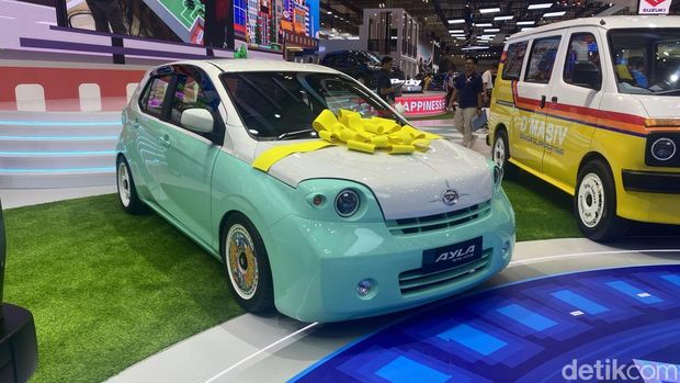 Daihatu Ayla Retro Future Tampil Unik: Bisa Dimiliki Tanpa Beli