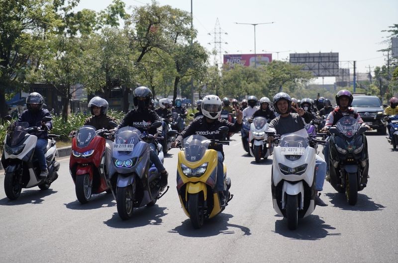 Array,Puncak Malino Jadi Saksi Kebersamaan Ribuan Bikers di MAXi Yamaha Day 2025!