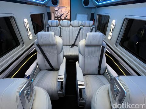 Array,Interior Mercy Sprinter Disulap Karoseri Baze Luxury, Mewahnya Kelewat Batas!