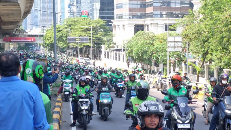 Persembahan Terakhir Driver Ojol untuk Affan Kurniawan