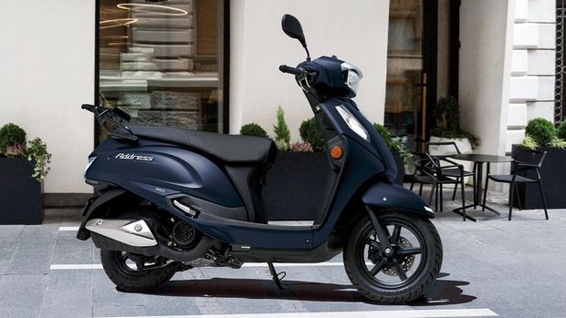 Array,Skutik Retro Baru Suzuki Meluncur, Konsumsi BBM-nya 53,4 Km/L