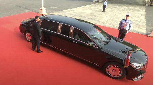 Pelat Nomor yang Dipakai Kim Jong Un di China Jadi Sorotan