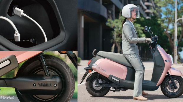 Array,Yamaha Luncurkan Skutik Listrik Baru, Bisa Tempuh 83 Km