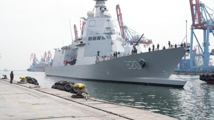 Intip Spesifikasi Kapal Perang KRI Brawijaya-320 yang Baru Bersandar di Indonesia