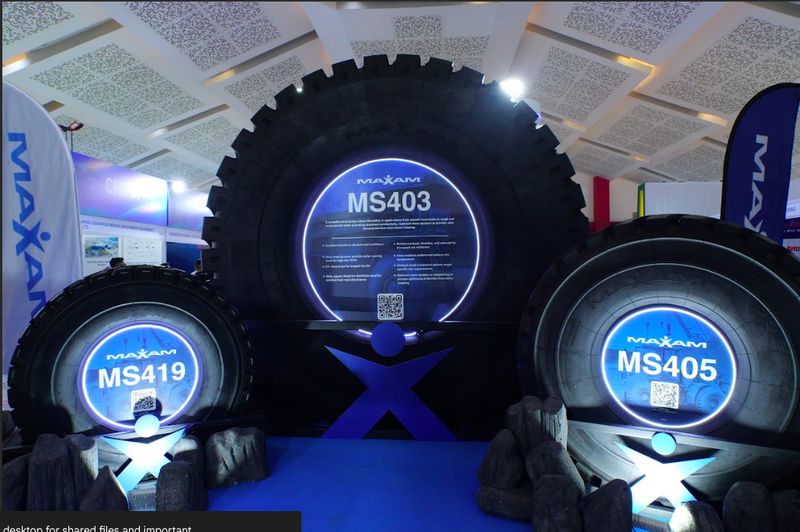 Array,Maxxam Kenalkan Ban Buatan Indonesia Khusus Tambang!