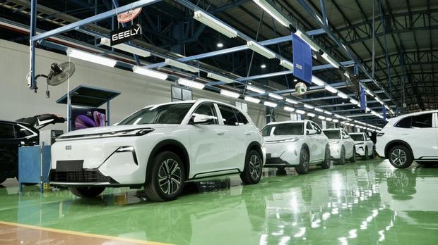 Geely Mulai Produksi Lokal di Purwakarta