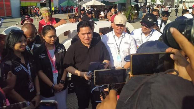 Rekor! Erick Thohir Klaim Penonton MotoGP Mandalika 2025 Tembus Segini