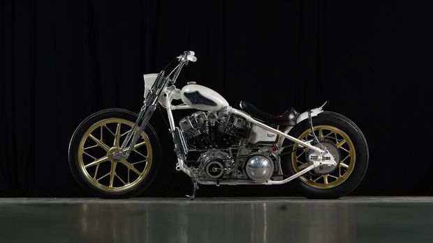 Array,Ketika Honda Stylo 160 Dirombak Total Jadi Naked Bike Bergaya Neo Boardtracker