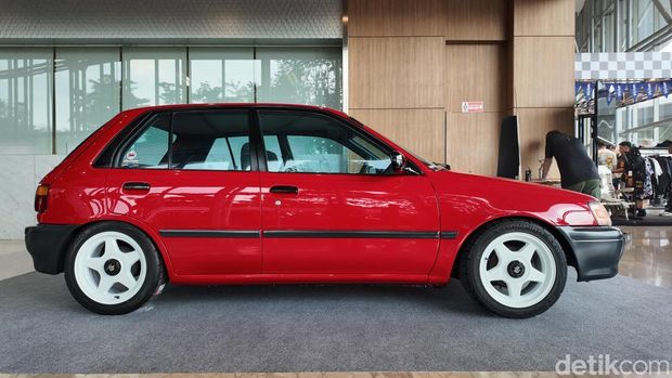 Toyota Starlet Raffi Ahmad Kinclong Lagi! Tampangnya Mirip Starlet Belgia