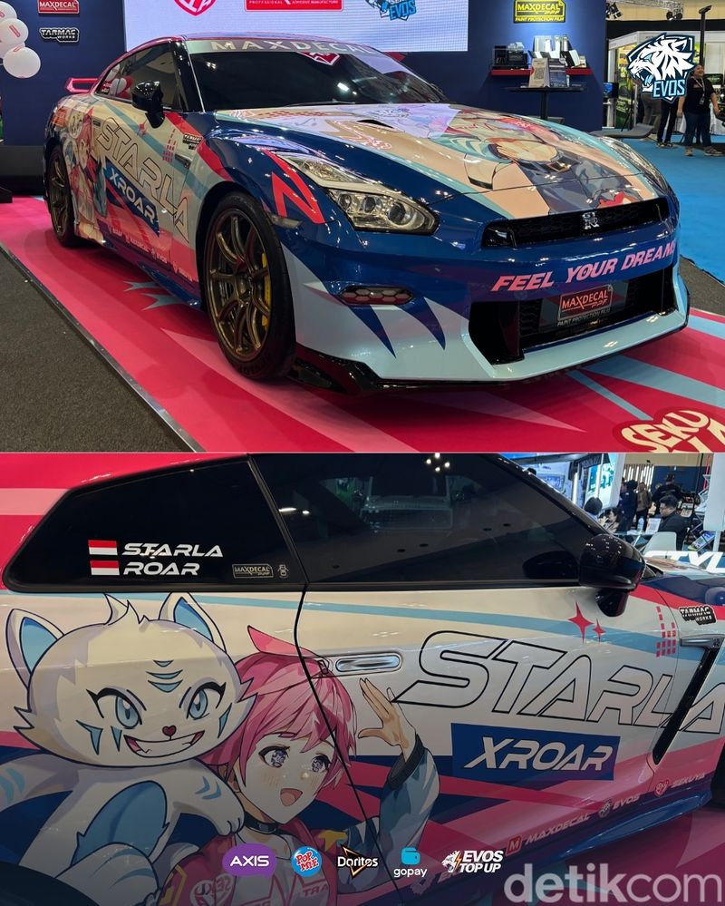 Array,Ketika Budaya Jepang, Gaming, dan Otomotif Bertemu di Nissan GTR R35