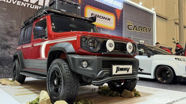 Array,Tepis Anggapan Kaku, Suzuki Buktikan Mobilnya Bisa Dimodifikasi di IMX 2025