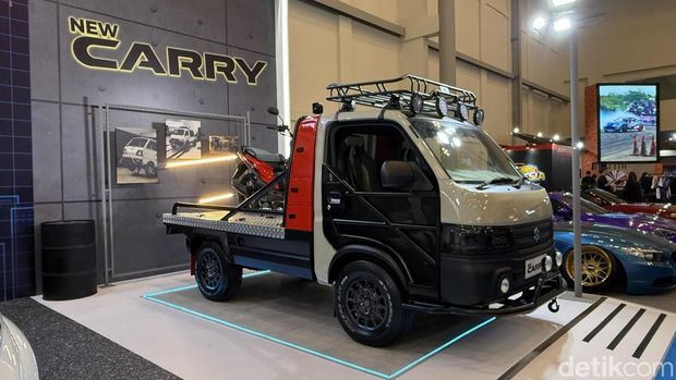 Array,Tepis Anggapan Kaku, Suzuki Buktikan Mobilnya Bisa Dimodifikasi di IMX 2025