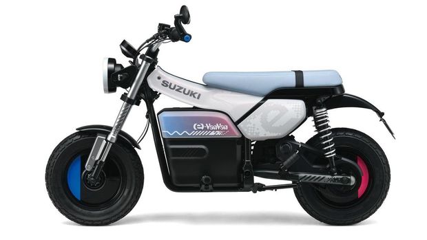 Uniknya Motor Listrik Konsep Suzuki e-VanVan