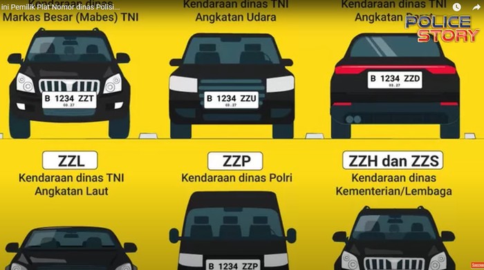 Pelat ZZ Bukan Buat Mobil Pribadi, 1 Pejabat Cuma Boleh Dapat 1