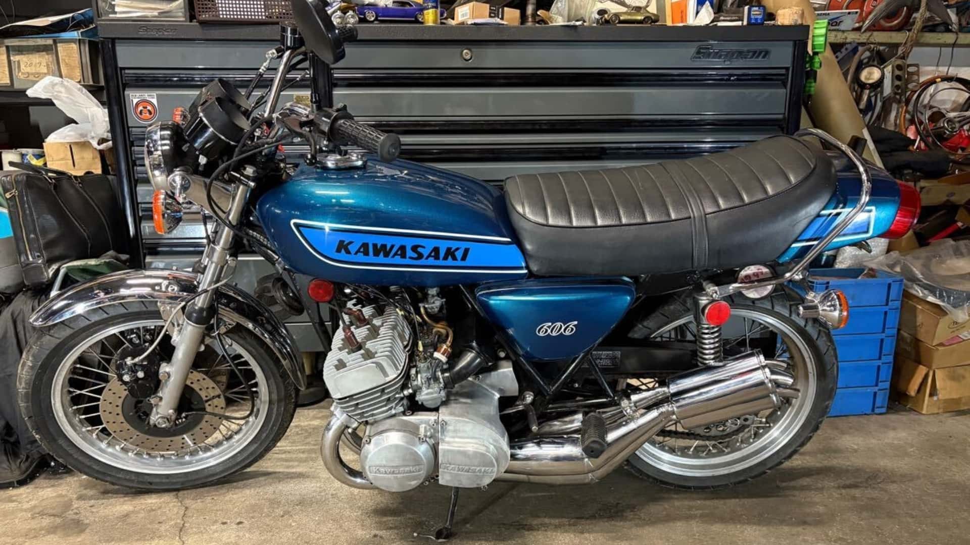 Kawasaki KH606 Two Stroke Custom 7 Cylinder