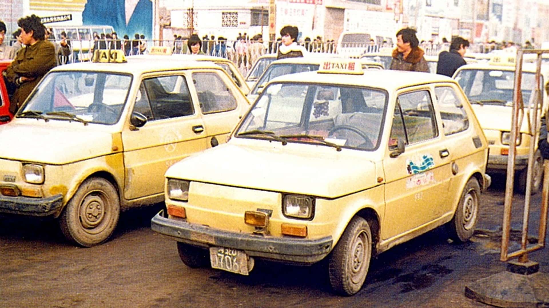 Fiat 126p als Taxi in Wengzhou (China)