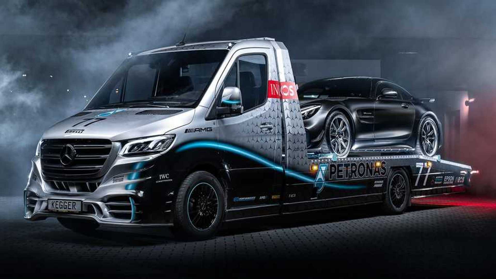 Mercedes Sprinter tow truck by Kegger (exterior)
