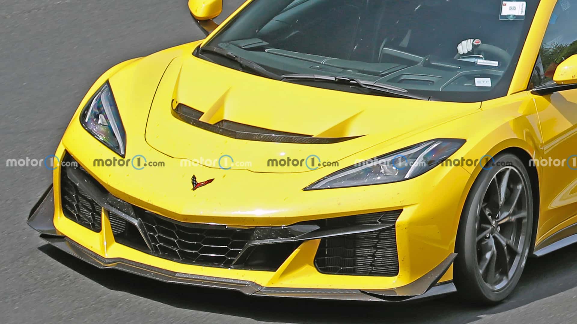 2026 Chevrolet C8 Corvette Zora spy shots undisguised exterior 43