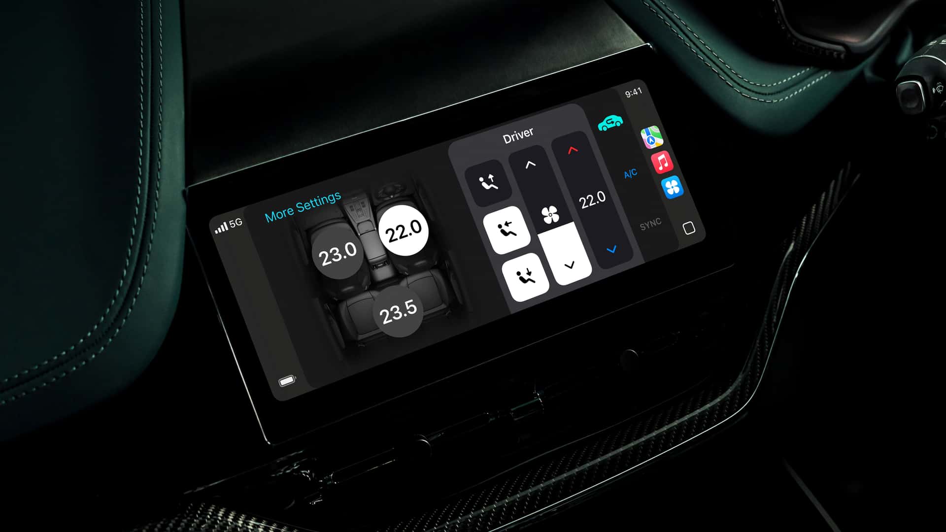 Aston Martin's Apple CarPlay Ultra
