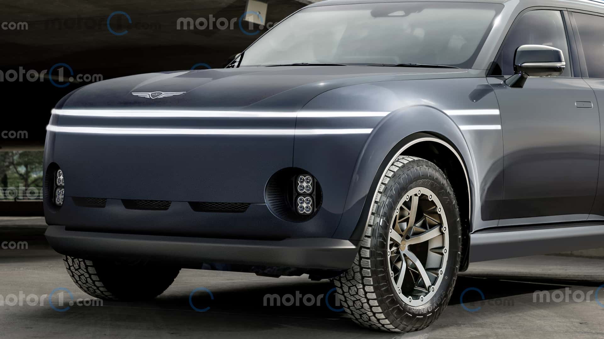 Genesis Mercedes-Benz G-Class Rival Rendering