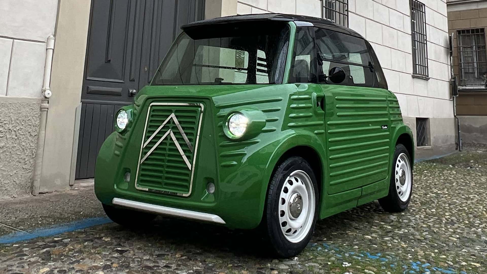 17.120 €, muy retro y eléctrico: quiere parecerse al Citroën 2CV, pero se conduce desde los 15 años