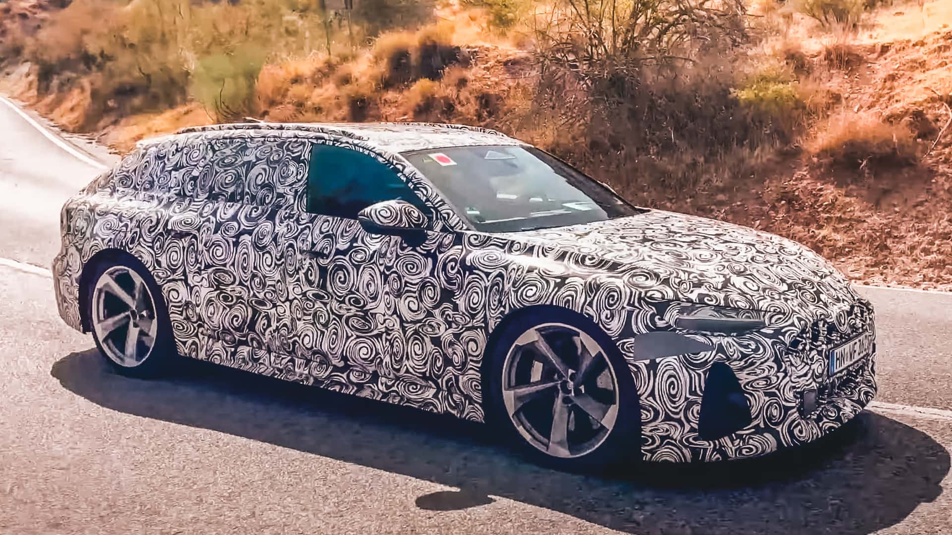 Un nouveau prototype de l'Audi RS6 surpris en phase de test—Et ce n'est pas un véhicule électrique