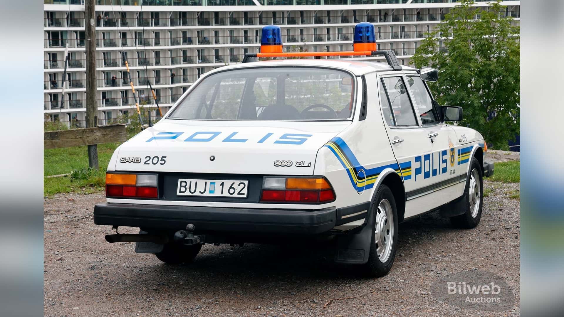 Saab 900 GLi Polizeiauto (1984)