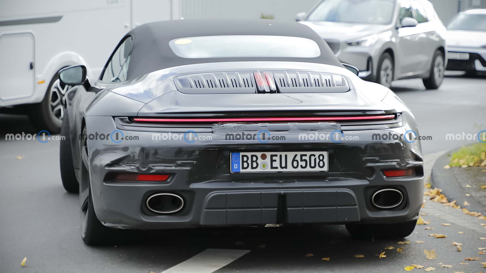 Porsche 911 Turbo Touring Cabrio (2026) Erlkönig