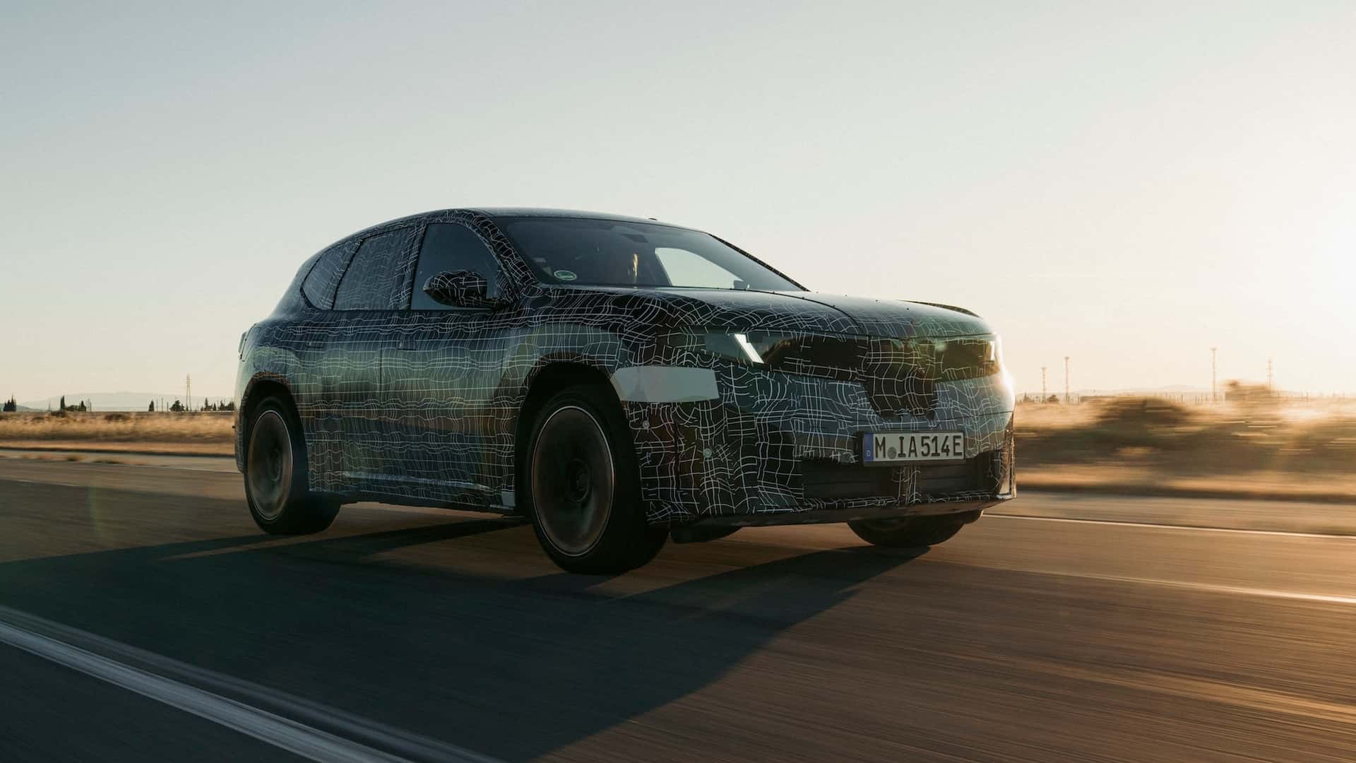 BMW iX3 2026 Prototype Drive