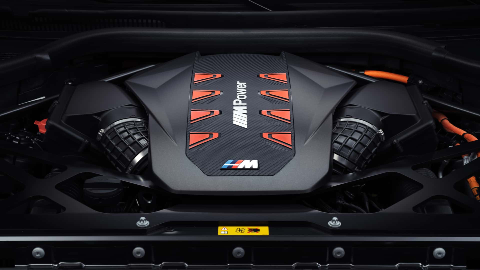 2026 BMW XM Label engine bay