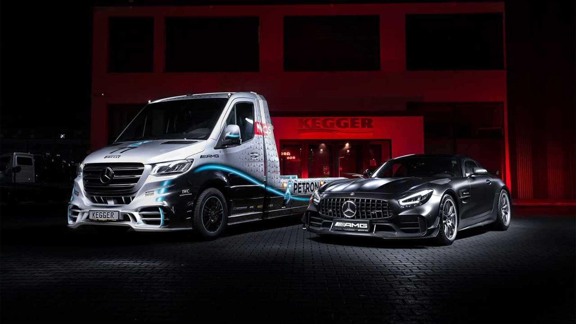 Mercedes Sprinter tow truck by Kegger (exterior)