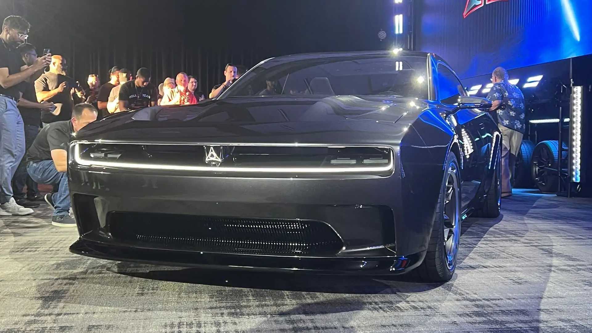 Dodge Charger Daytona SRT Concept EV Live Image