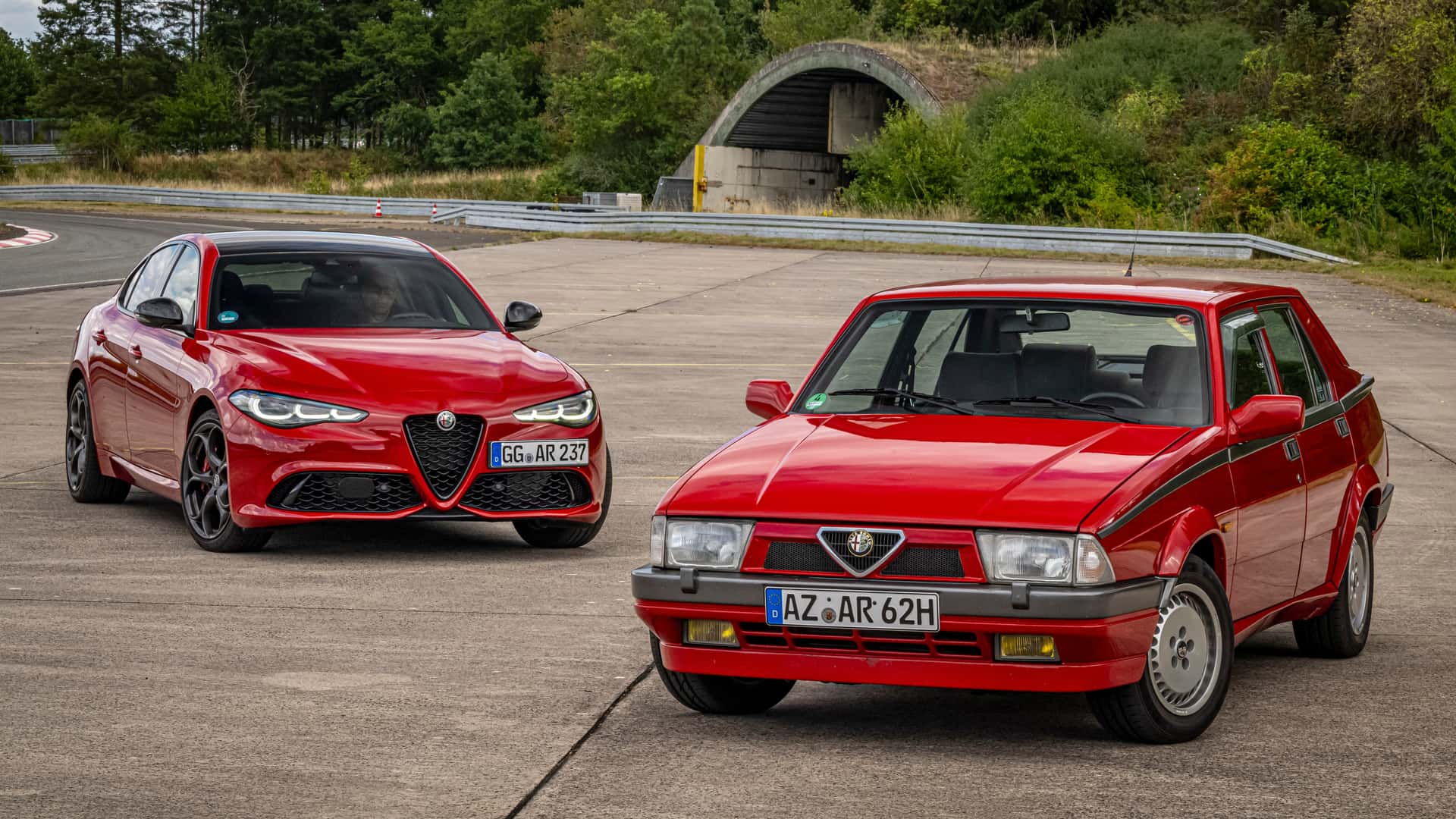 Alfa 75 y Giulia