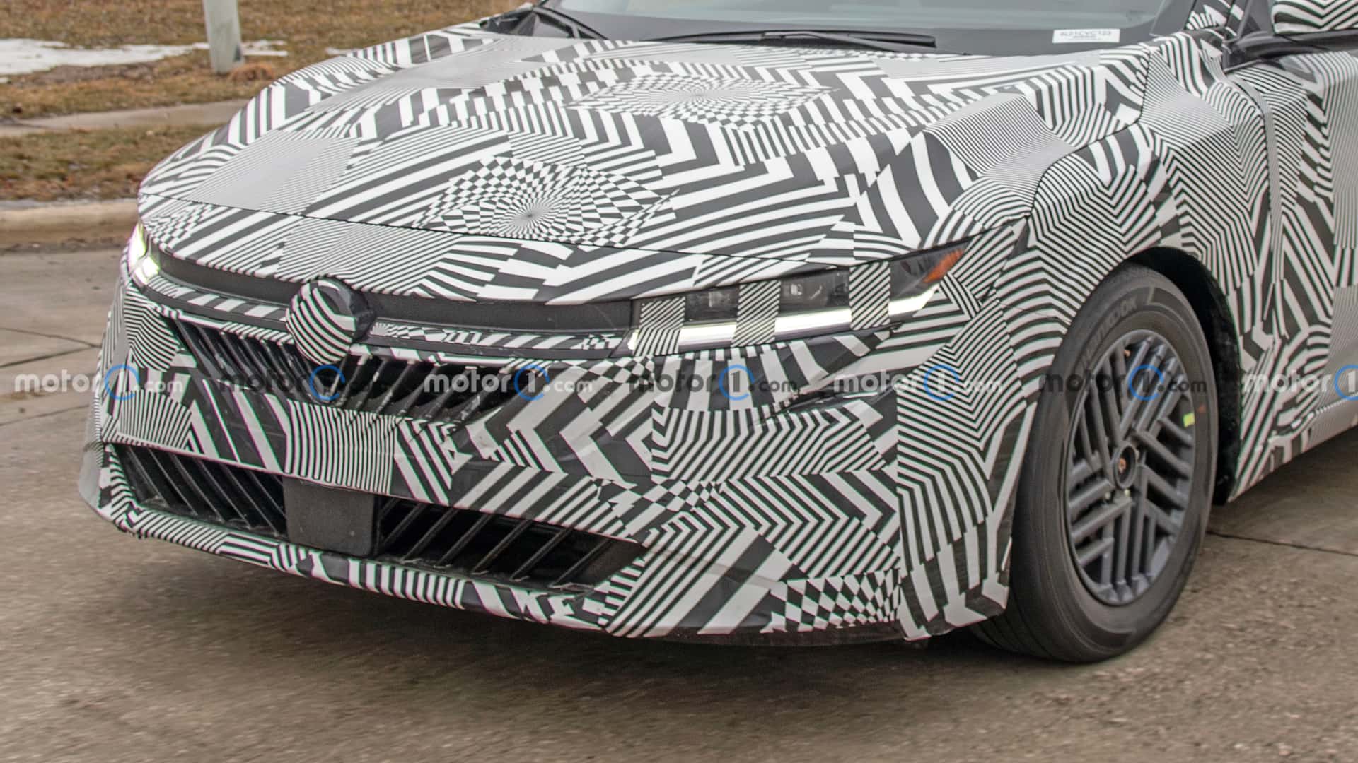 New Nissan Altima Front View Spy Photo