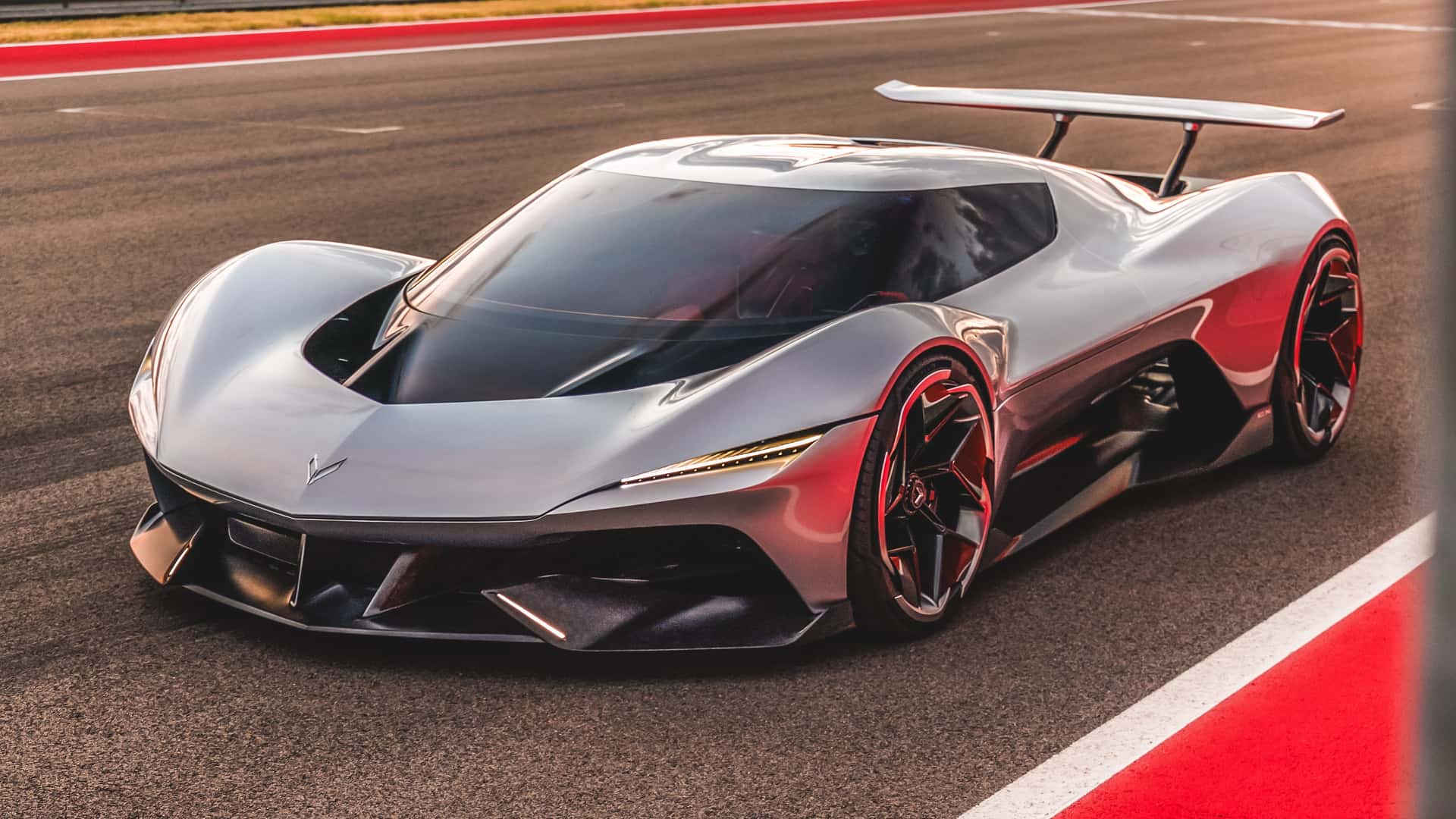 Konsep Chevrolet Corvette CX dan CX.R Vision Gran Turismo