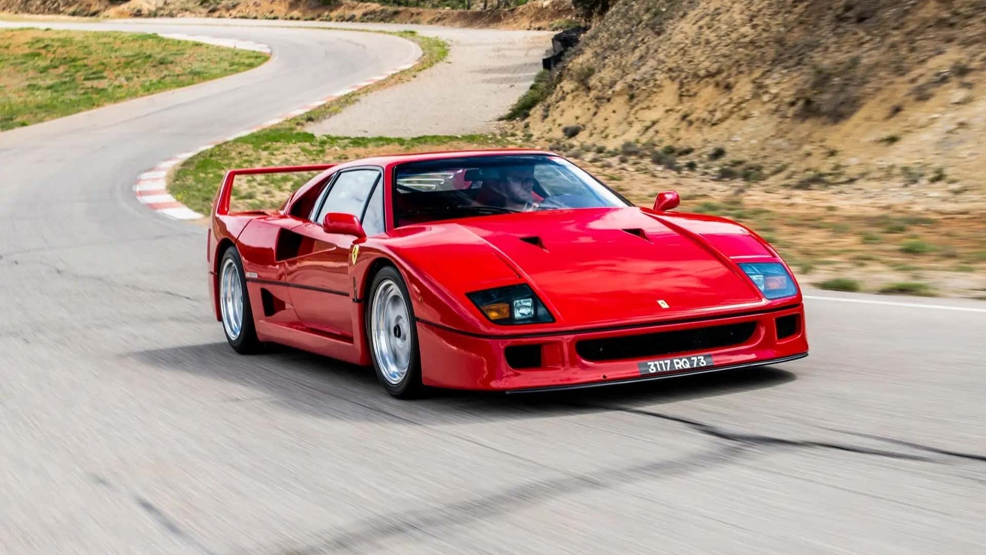 Alain Prosts Ferrari F40 wird versteigert