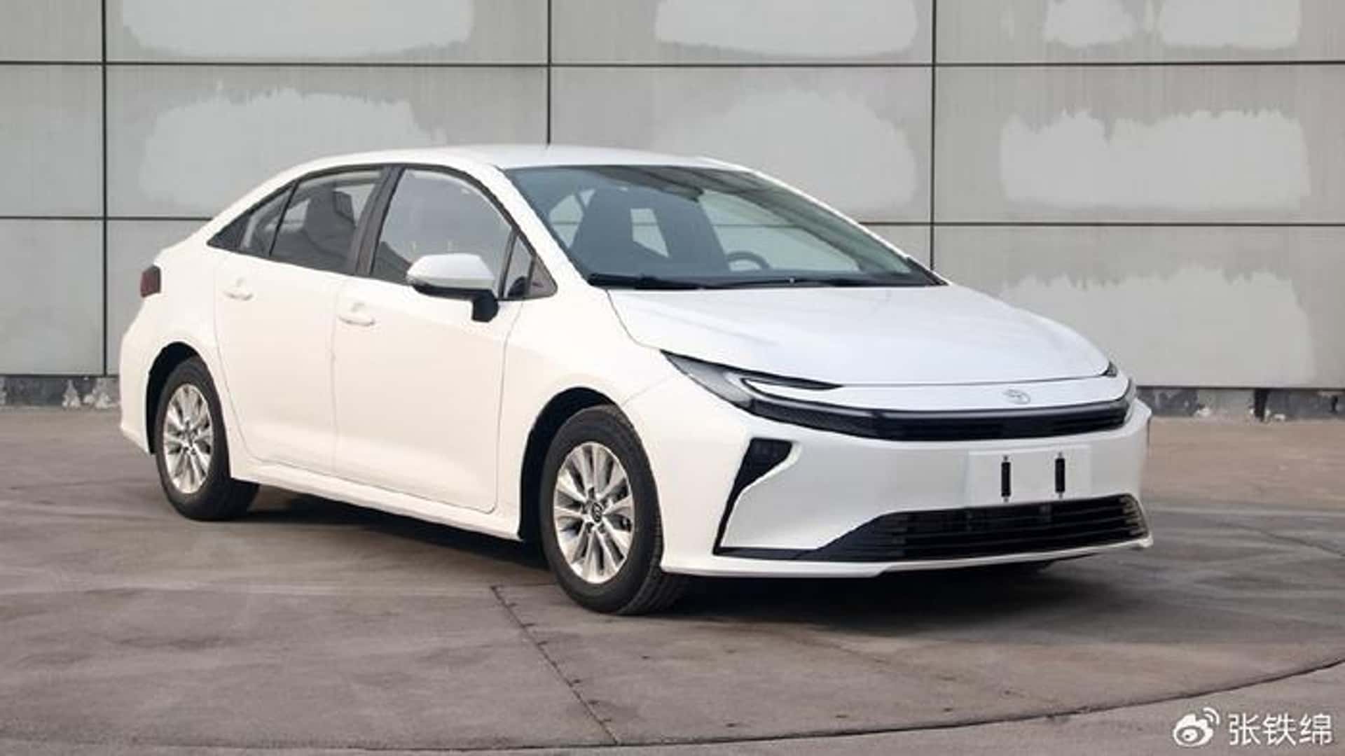 New Toyota Corolla looks leaked in China