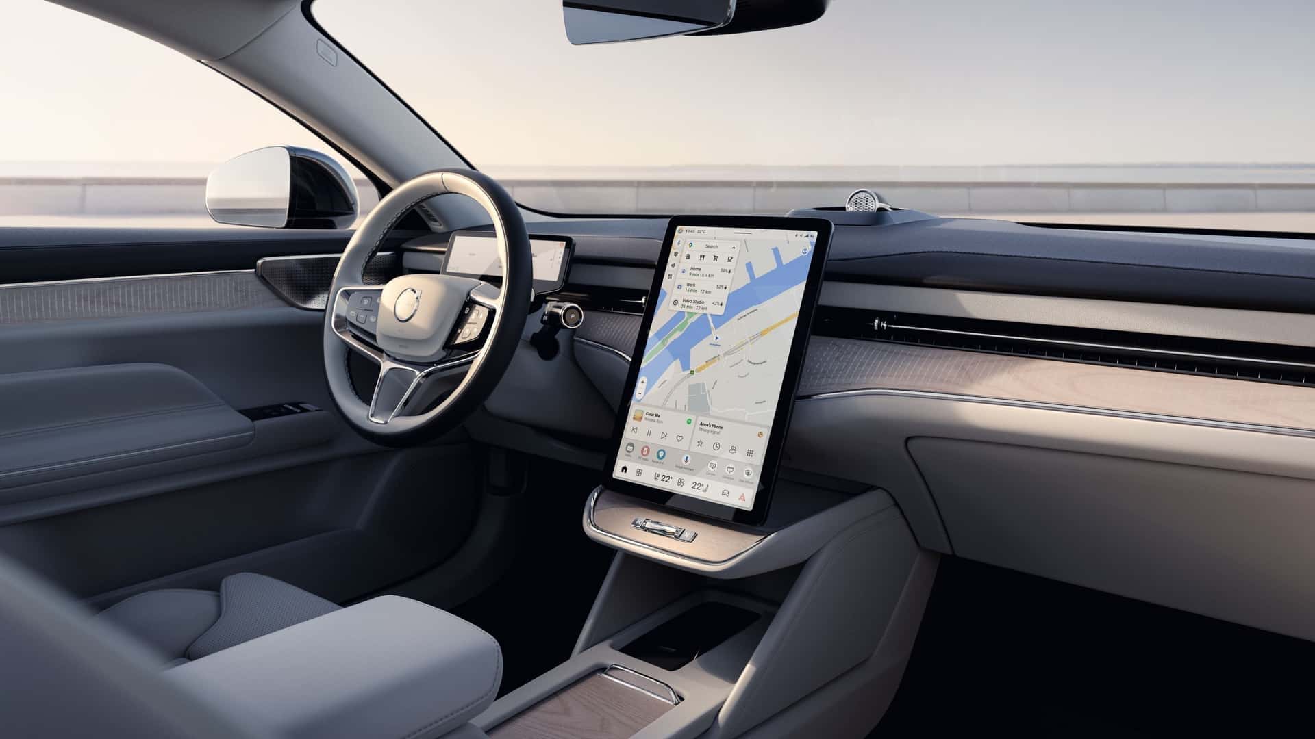 Volvo ES90, l'intérieur et le coffre du vaisseau amiral suédois