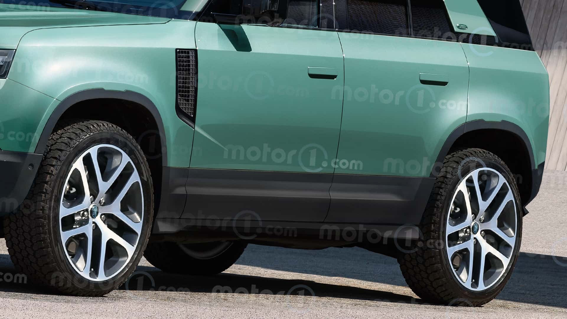 Land Rover Defender Sport (2027), le rendu de Motor1.com