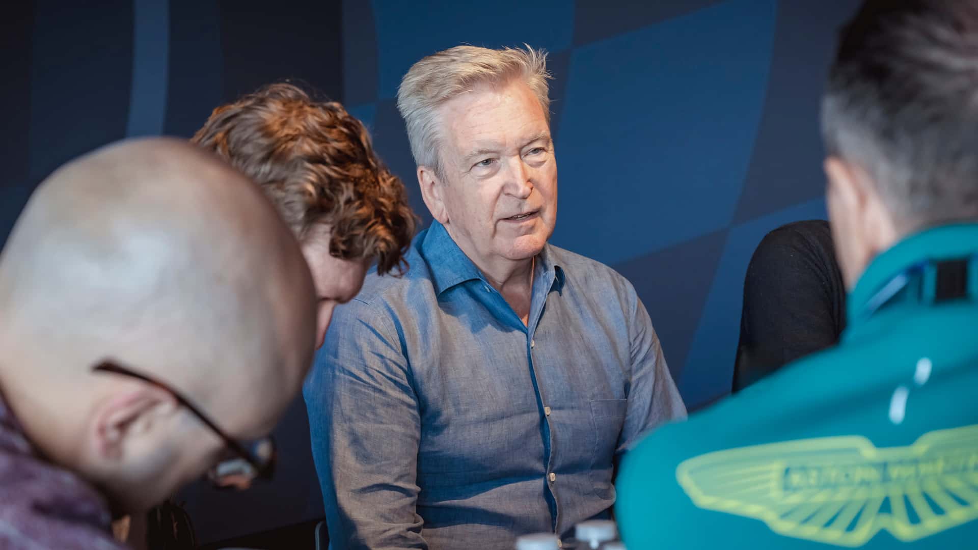 CEO Aston Martin Adrian Hallmark