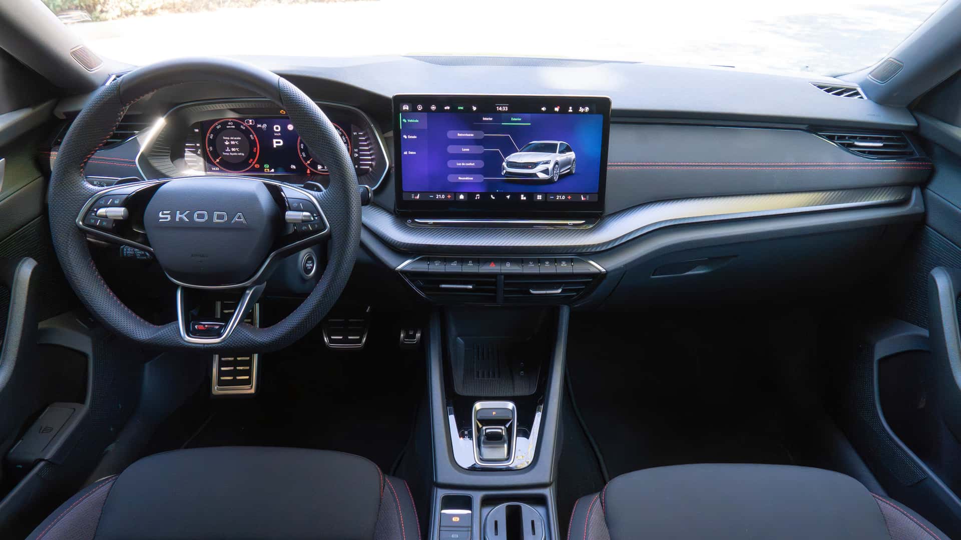 Skoda Octavia Combi RS 2025, prueba