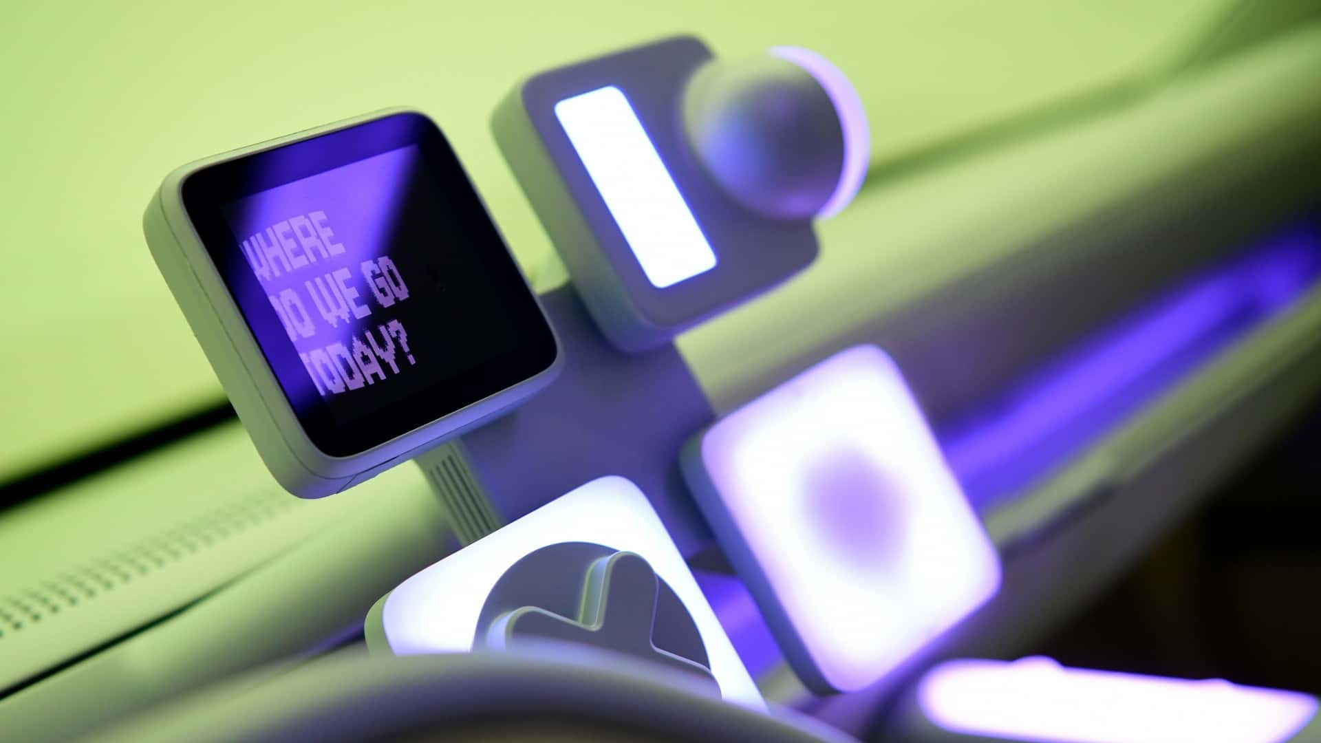 <p>Intérieur du Hyundai Concept Three. </p>